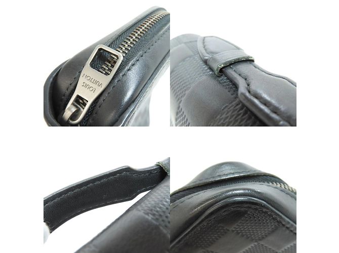 Louis Vuitton N61254 Zippy XL Secondo Borsa Nero - vista 9