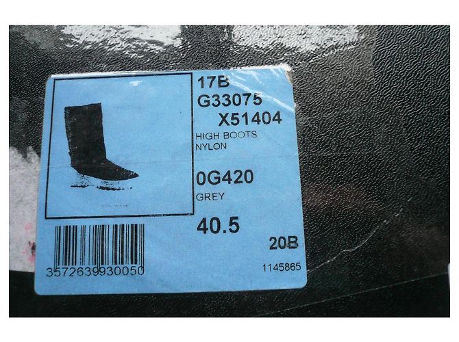 CHANEL Graue Schneestiefel Zustand fast neu T40,5 IT - Ansicht 3
