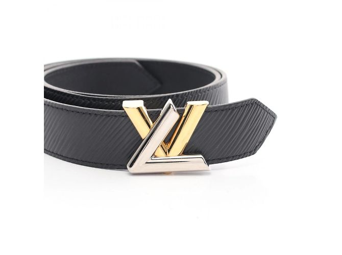 Epi Santur Twist Gürtel von Louis Vuitton Schwarz - Ansicht 3