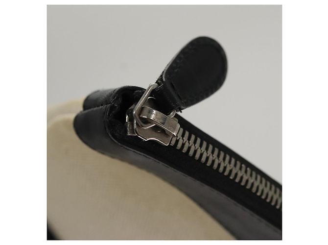 Borsa a mano BALENCIAGA in tela nera e bianca 420407 Auth bs21562 Nero Bianco - vista 13