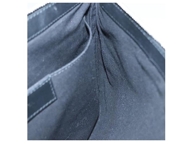 Borsa a mano BALENCIAGA in tela nera e bianca 420407 Auth bs21562 Nero Bianco - vista 16