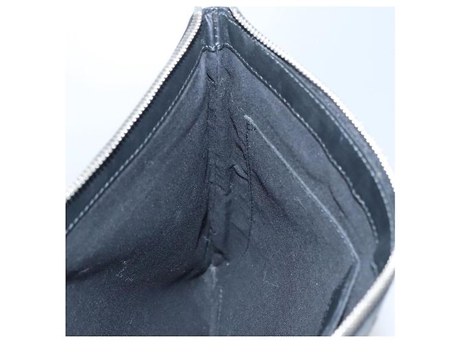 Borsa a mano BALENCIAGA in tela nera e bianca 420407 Auth bs21562 Nero Bianco - vista 17