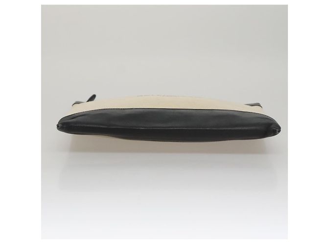 Borsa a mano BALENCIAGA in tela nera e bianca 420407 Auth bs21562 Nero Bianco - vista 7