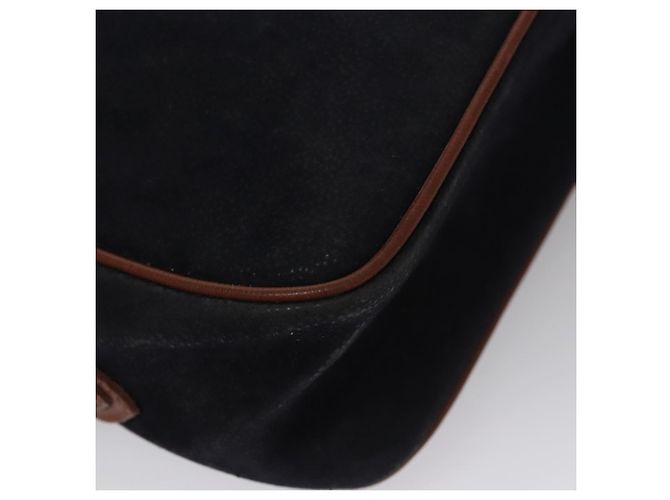 Autre Marque Borsa a Spalla Burberrys in Camoscio Blu Navy Auth bs21460 - vista 11