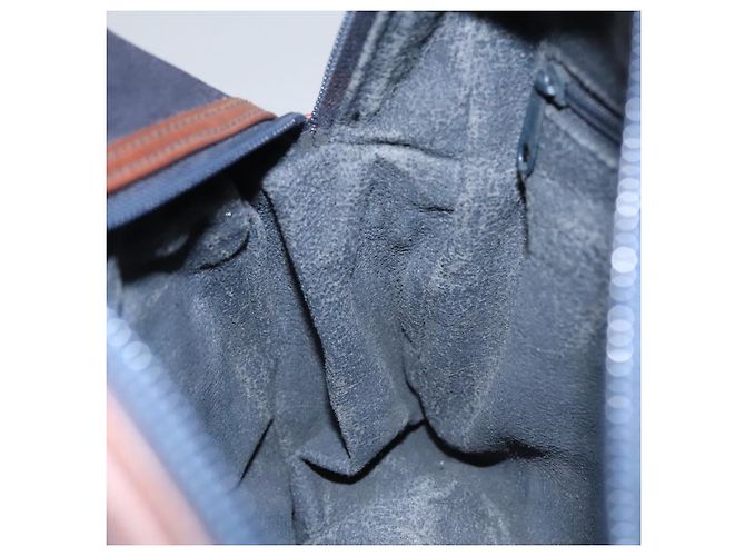 Autre Marque Borsa a Spalla Burberrys in Camoscio Blu Navy Auth bs21460 - vista 19