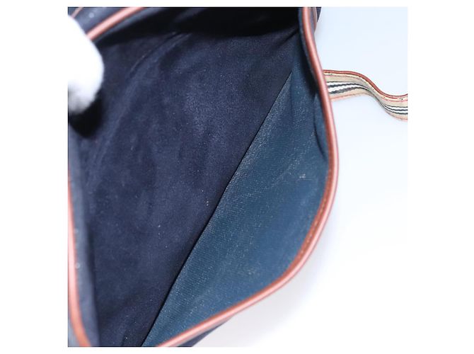 Autre Marque Borsa a Spalla Burberrys in Camoscio Blu Navy Auth bs21460 - vista 21