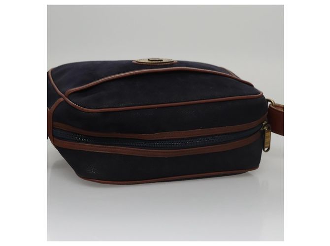 Autre Marque Borsa a Spalla Burberrys in Camoscio Blu Navy Auth bs21460 - vista 6