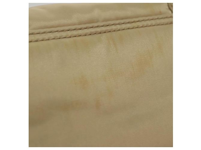 Borsa a mano in nylon beige Burberry Blue Label Auth bs21643 - vista 10