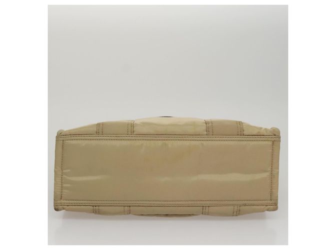 Borsa a mano in nylon beige Burberry Blue Label Auth bs21643 - vista 9