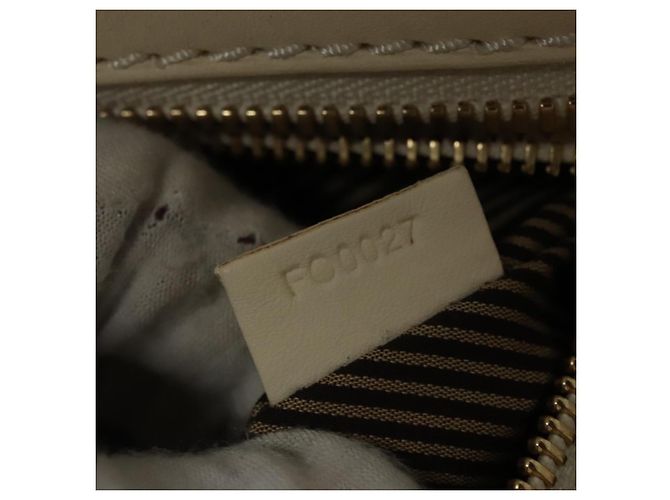 LOUIS VUITTON Varleys 24H Borsa a mano in pelle crema M95360 LV Auth bs20954 Crudo - vista 11