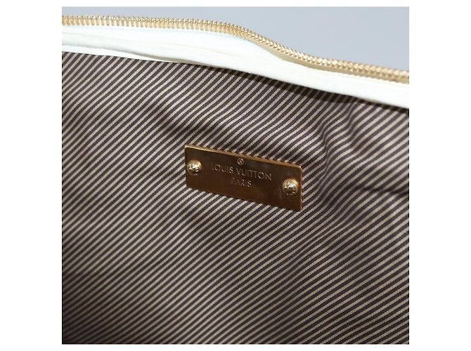 LOUIS VUITTON Varleys 24H Borsa a mano in pelle crema M95360 LV Auth bs20954 Crudo - vista 26
