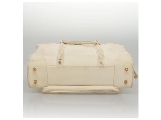 LOUIS VUITTON Varleys 24H Borsa a mano in pelle crema M95360 LV Auth bs20954 Crudo - vista 6