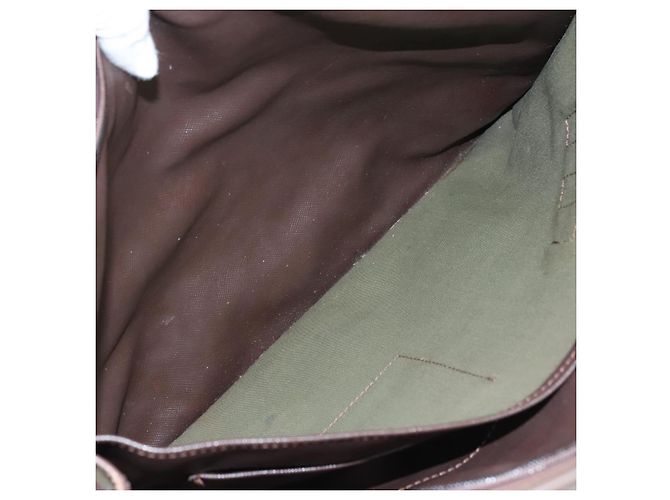 Autre Marque Borsa a mano in tela beige Burberrys Nova Check Auth bs21459 - vista 16