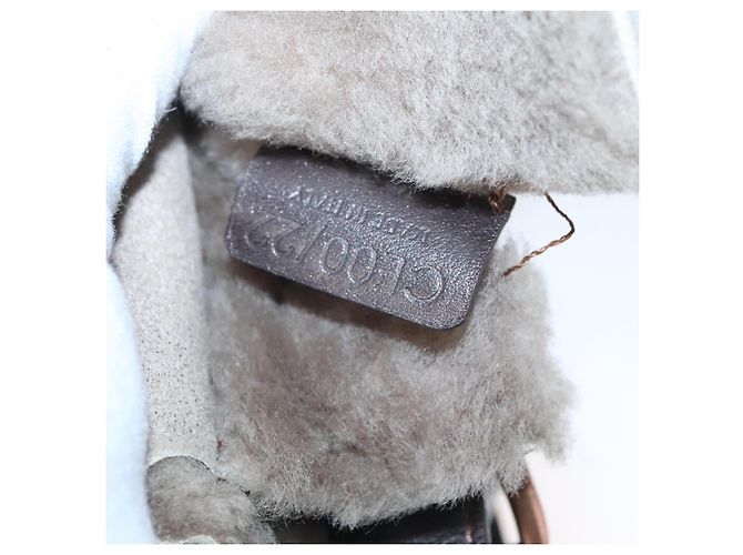 Céline Borsa a Spalla CELINE Mouton Beige Auth 108155 - vista 12