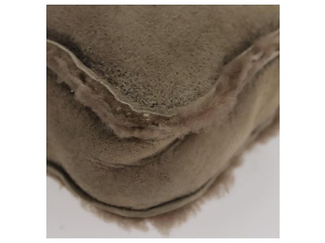 Céline Borsa a Spalla CELINE Mouton Beige Auth 108155 - vista 16
