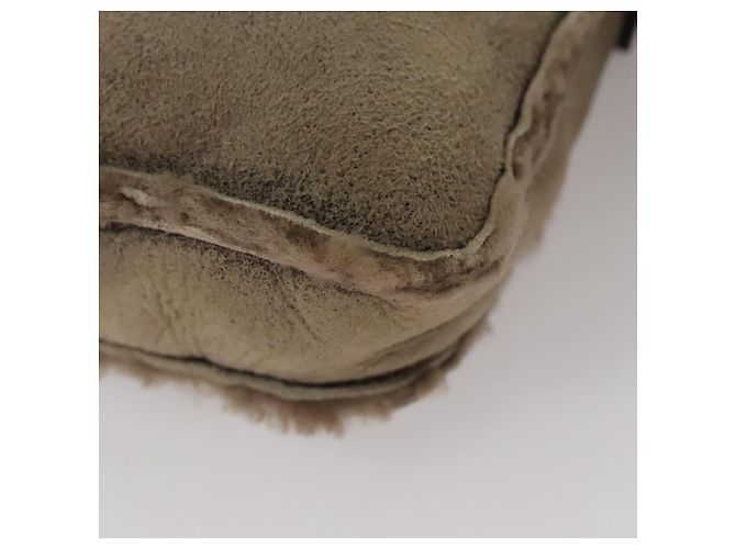 Céline Borsa a Spalla CELINE Mouton Beige Auth 108155 - vista 17