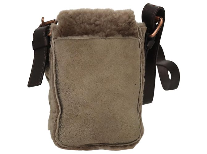 Céline Borsa a Spalla CELINE Mouton Beige Auth 108155 - vista 2