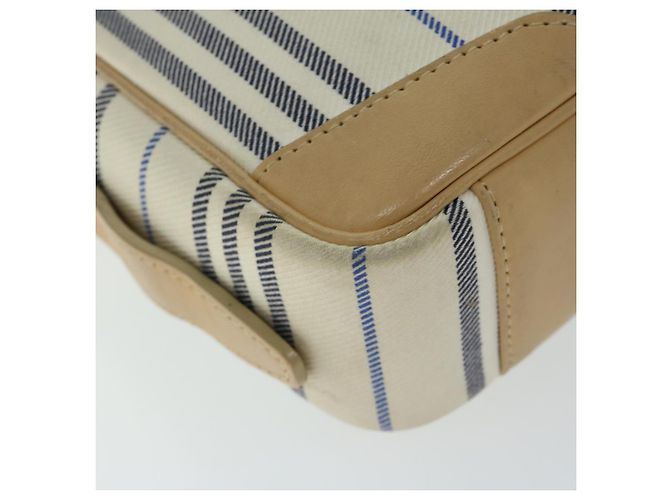 Burberry Nova Check Schultertasche aus Canvas Beige Auth yb507 - Ansicht 11