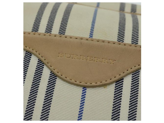 Burberry Nova Check Schultertasche aus Canvas Beige Auth yb507 - Ansicht 14