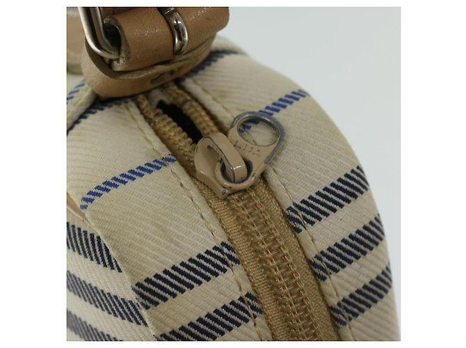Burberry Nova Check Schultertasche aus Canvas Beige Auth yb507 - Ansicht 15