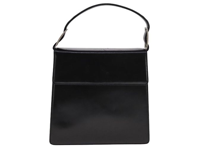 Borsa a mano in pelle Salvatore Ferragamo 2 vie nera Auth bs21557 Nero - vista 2