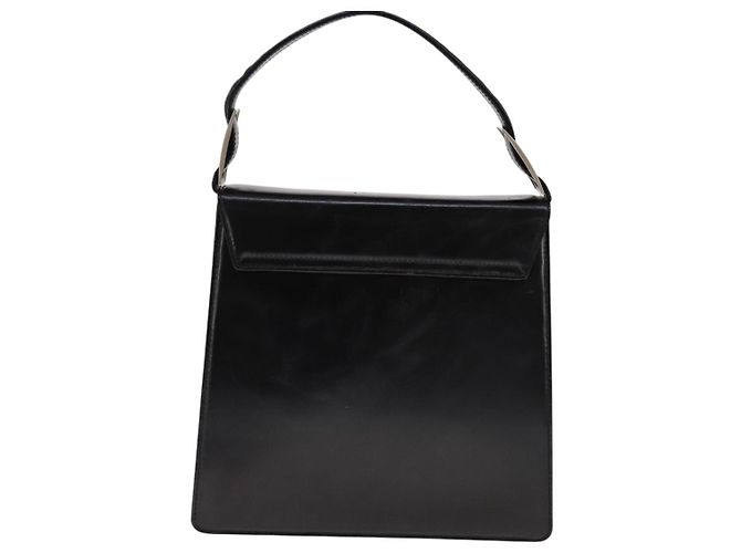 Borsa a mano in pelle Salvatore Ferragamo 2 vie nera Auth bs21557 Nero - vista 3