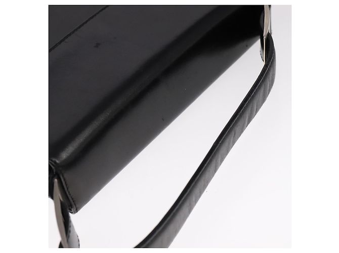 Borsa a mano in pelle Salvatore Ferragamo 2 vie nera Auth bs21557 Nero - vista 6