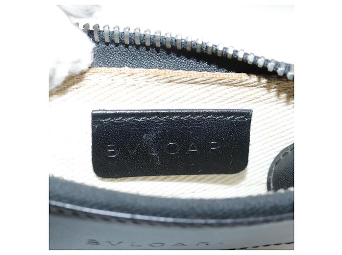 Bulgari Borsa a Spalla BVLGARI in Tela Marrone Auth bs21453 - vista 16