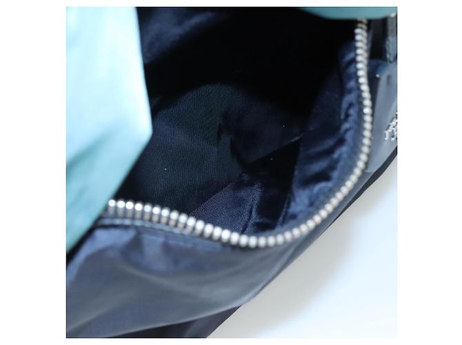 PRADA Borsa Tote Nylon 2way Blu Navy Auth bs21633 - vista 20