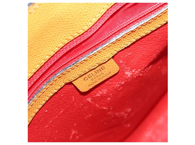 Céline Tote Bag aus Leder in Orange Auth bs21751 - Ansicht 14