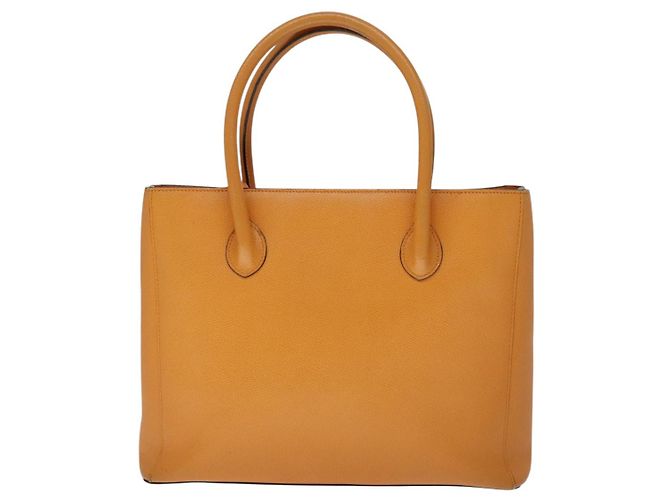 Céline Tote Bag aus Leder in Orange Auth bs21751 - Ansicht 2