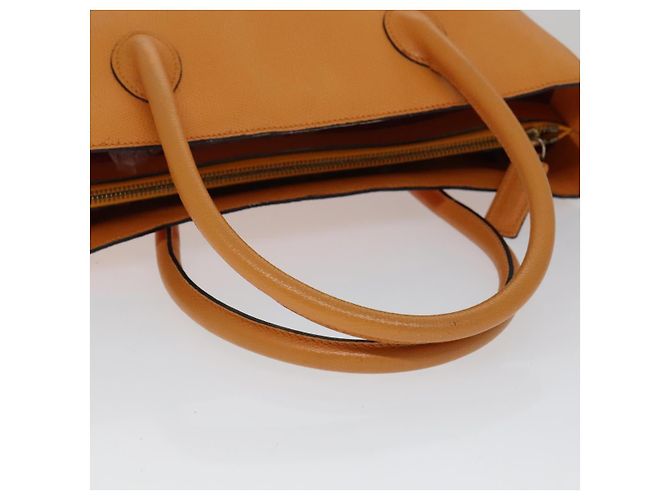 Céline Tote Bag aus Leder in Orange Auth bs21751 - Ansicht 7