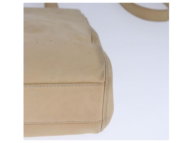 Céline Borsa a spalla CELINE in pelle beige Auth bs21606 - vista 11