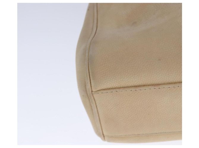 Céline Borsa a spalla CELINE in pelle beige Auth bs21606 - vista 12