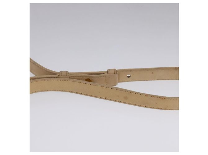 Céline Borsa a spalla CELINE in pelle beige Auth bs21606 - vista 8