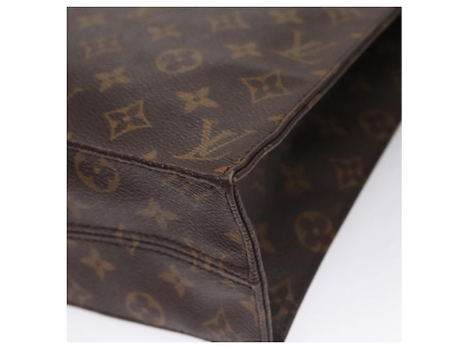 LOUIS VUITTON Borsa a Mano Monogram Sac Plat M51140 LV Auth 109668 Monogramma - vista 12