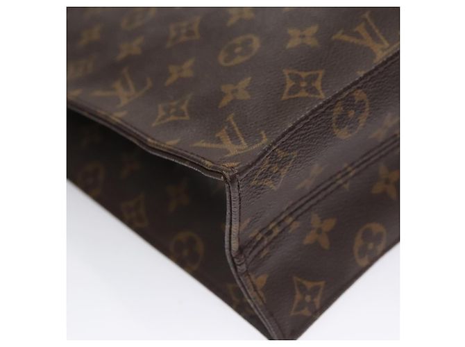 LOUIS VUITTON Borsa a Mano Monogram Sac Plat M51140 LV Auth 109668 Monogramma - vista 13