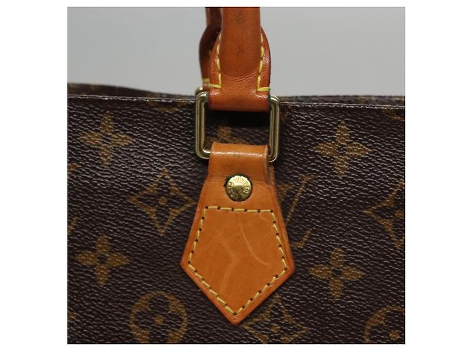 LOUIS VUITTON Borsa a Mano Monogram Sac Plat M51140 LV Auth 109668 Monogramma - vista 14