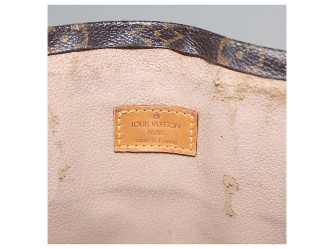 LOUIS VUITTON Borsa a Mano Monogram Sac Plat M51140 LV Auth 109668 Monogramma - vista 15