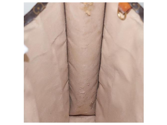 LOUIS VUITTON Borsa a Mano Monogram Sac Plat M51140 LV Auth 109668 Monogramma - vista 18