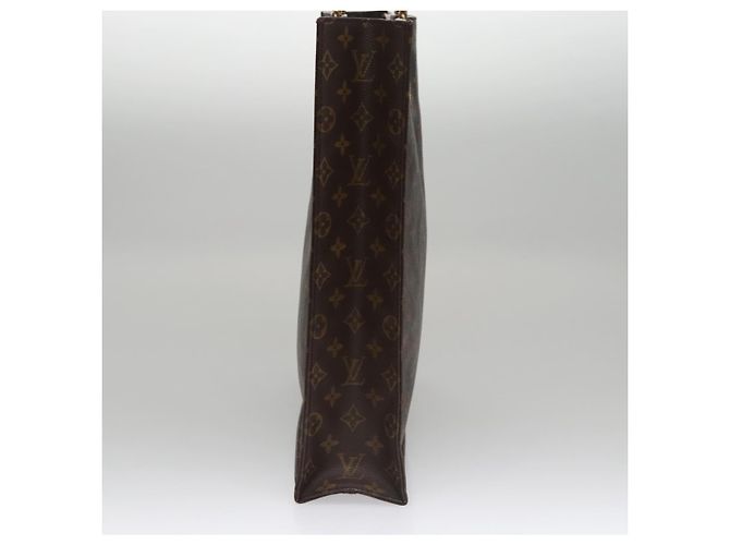 LOUIS VUITTON Borsa a Mano Monogram Sac Plat M51140 LV Auth 109668 Monogramma - vista 5