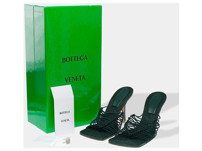 Scarpa in Pelle Verde BOTTEGA VENETA - 102445 - vista 2