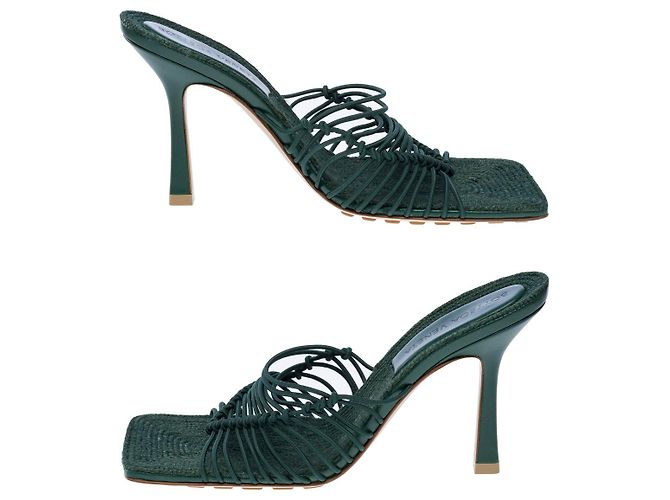 Scarpa in Pelle Verde BOTTEGA VENETA - 102445 - vista 6