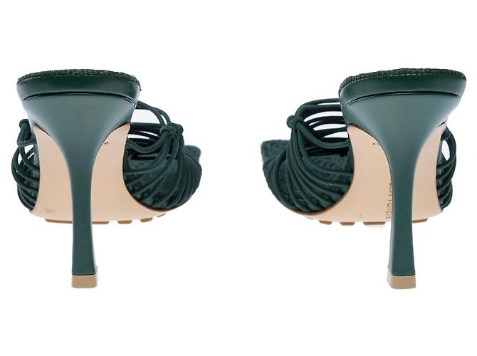 Scarpa in Pelle Verde BOTTEGA VENETA - 102445 - vista 7