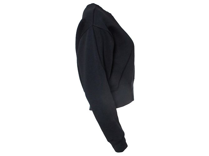All Saints Alle Heiligen, schwarzer Rundhals-Pullover mit Verzierungen - Ansicht 4