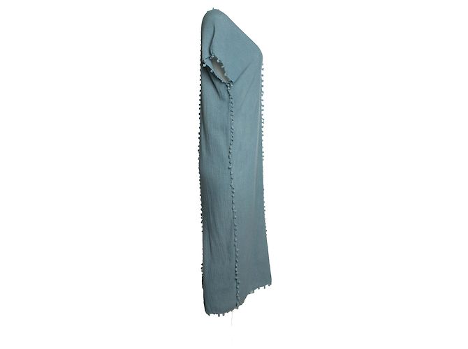 Autre Marque Caravana, blaues Maxikleid - Ansicht 4
