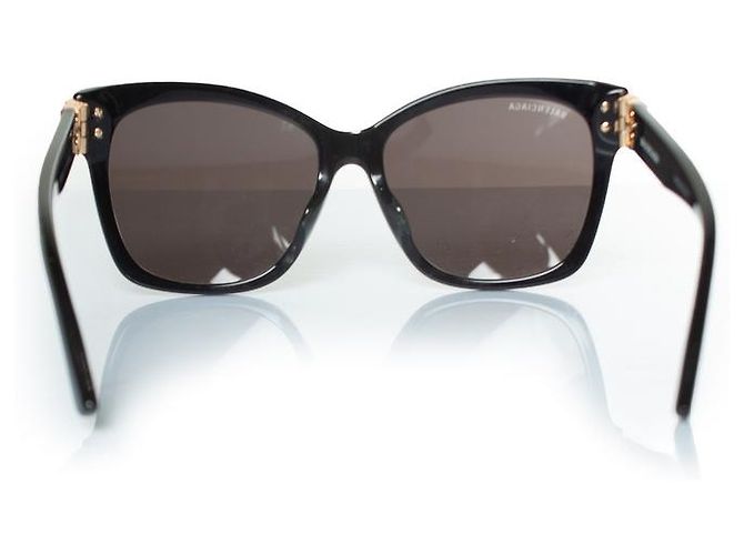 Balenciaga, occhiali da sole neri oversize Nero - vista 4
