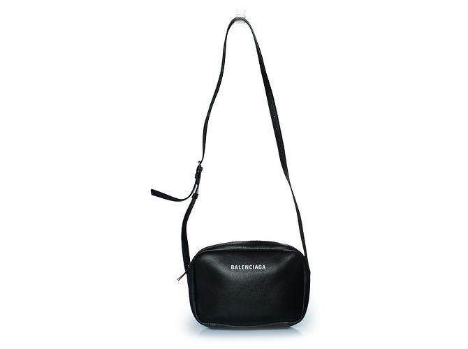 Balenciaga, Borsa a tracolla media per uso quotidiano in nero - vista 2