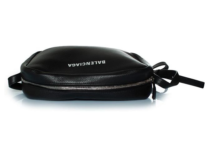 Balenciaga, Borsa a tracolla media per uso quotidiano in nero - vista 8