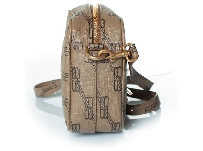 Camera Borsa a tracolla in beige con monogramma BB di Balenciaga - vista 7
